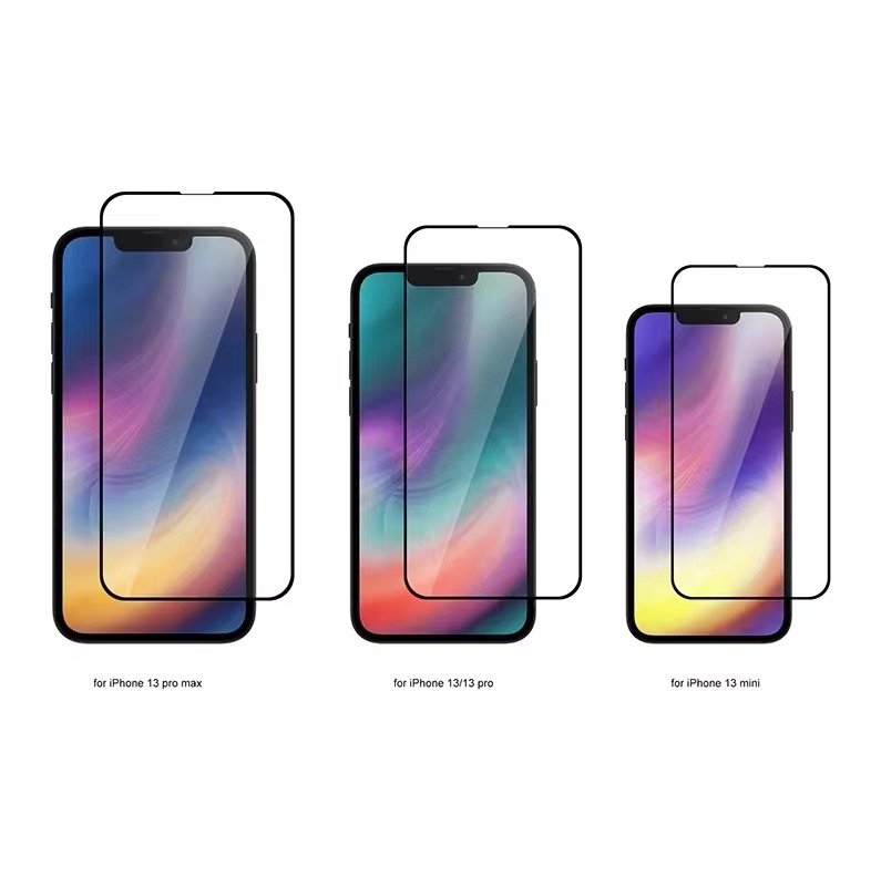 9D Full Tempered Glass For IPhone11 12 13 Mini Pro Max Screen Protector For IPhone Xs Max XR 6 7 8Plus
