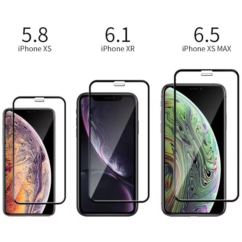9D Full Tempered Glass For IPhone11 12 13 Mini Pro Max Screen Protector For IPhone Xs Max XR 6 7 8Plus