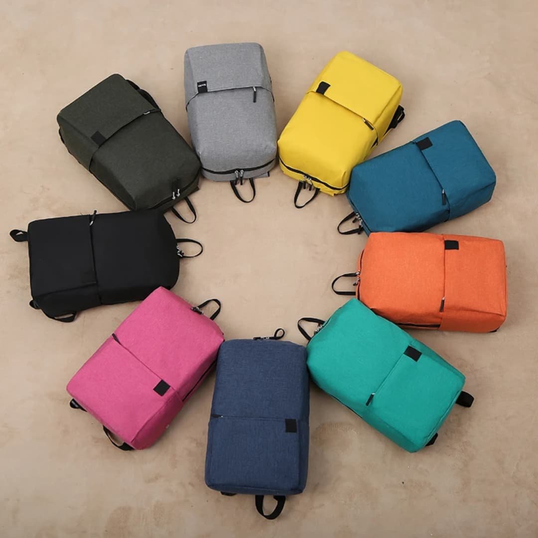 Stylish Multi-Compartment Sports Backpack Waterproof Dirt Resistant Made Oxford Material