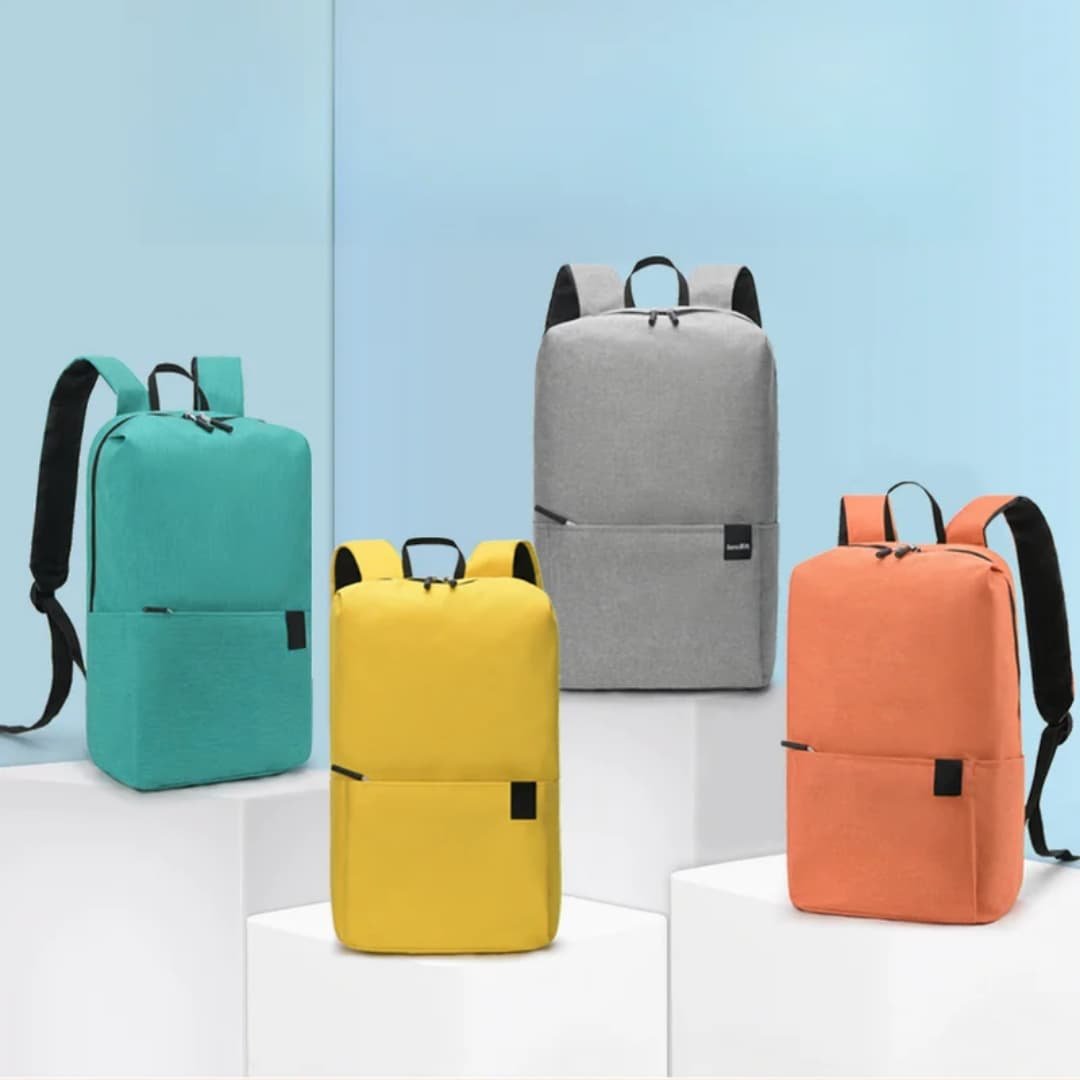 Stylish Multi-Compartment Sports Backpack Waterproof Dirt Resistant Made Oxford Material