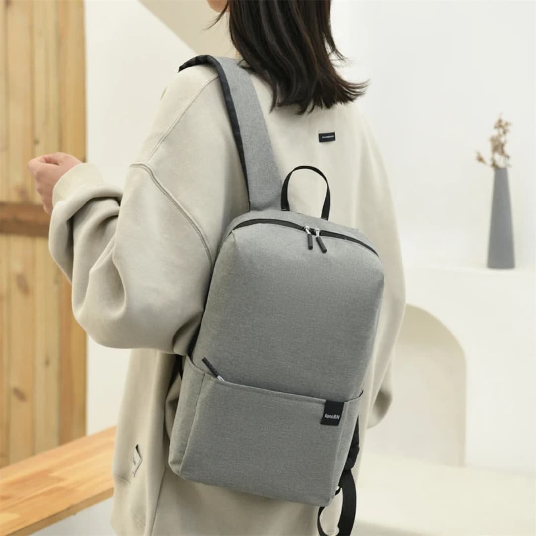 Stylish Multi-Compartment Sports Backpack Waterproof Dirt Resistant Made Oxford Material