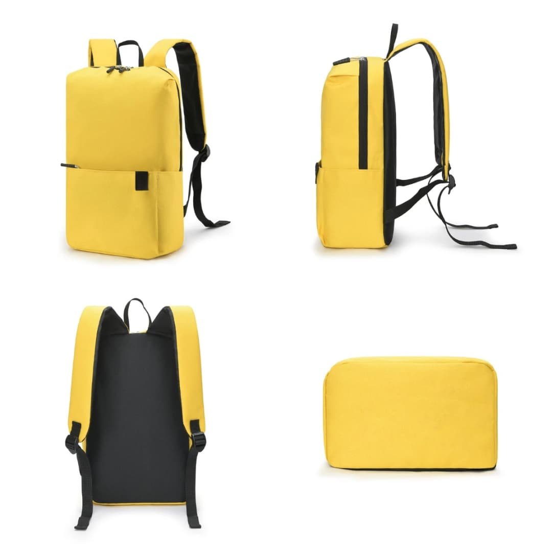 Stylish Multi-Compartment Sports Backpack Waterproof Dirt Resistant Made Oxford Material