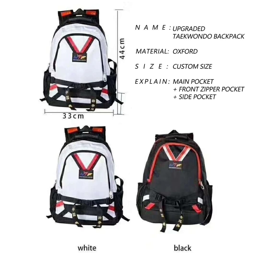 Sample Free Shipping New Stylish Backpacks Outdoor Travel Taekwondo Bag Hot Sell Custom Backbag For Men
