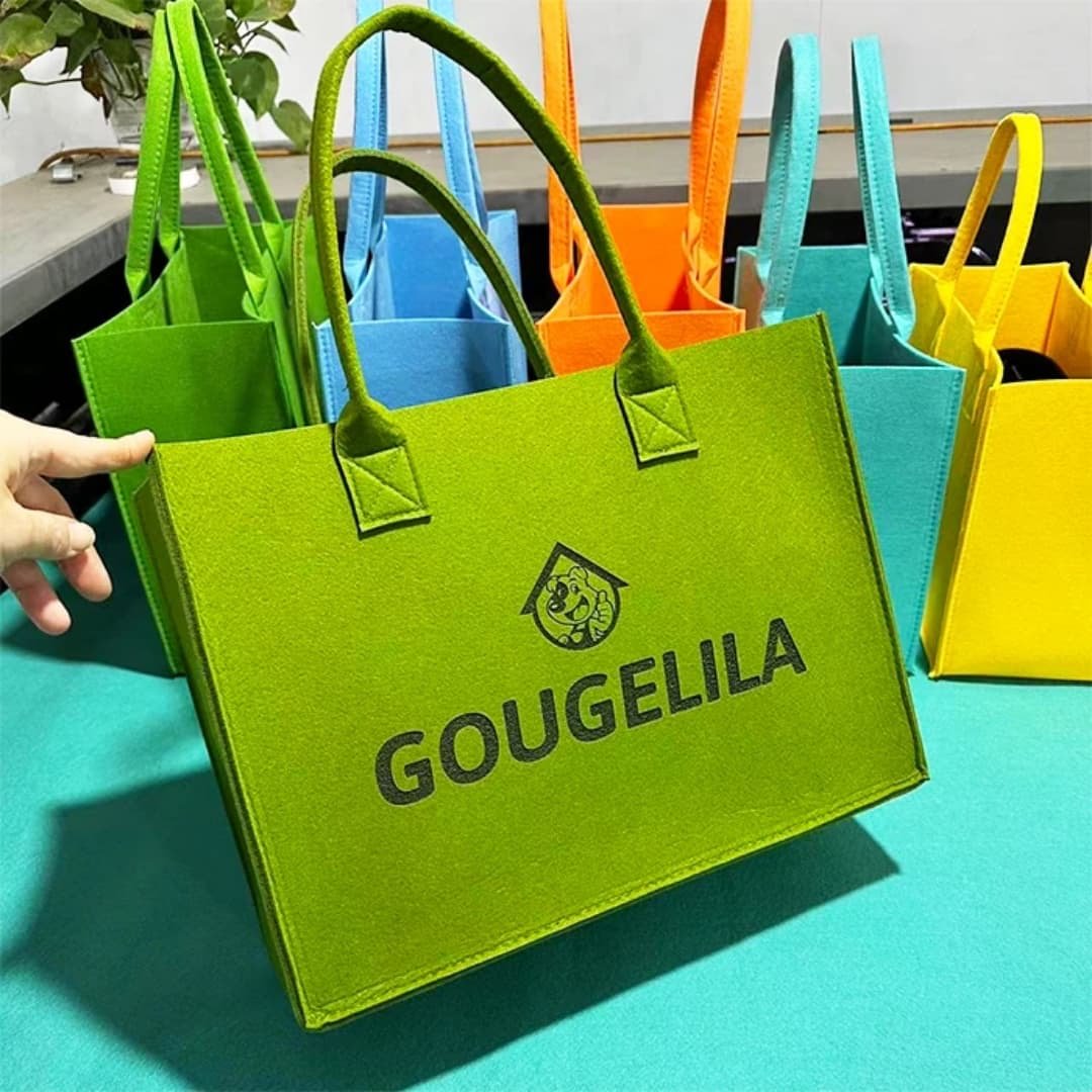 New Simple Thickened Felt Bag Customized Shopping Handbag Wholesale Fashion
