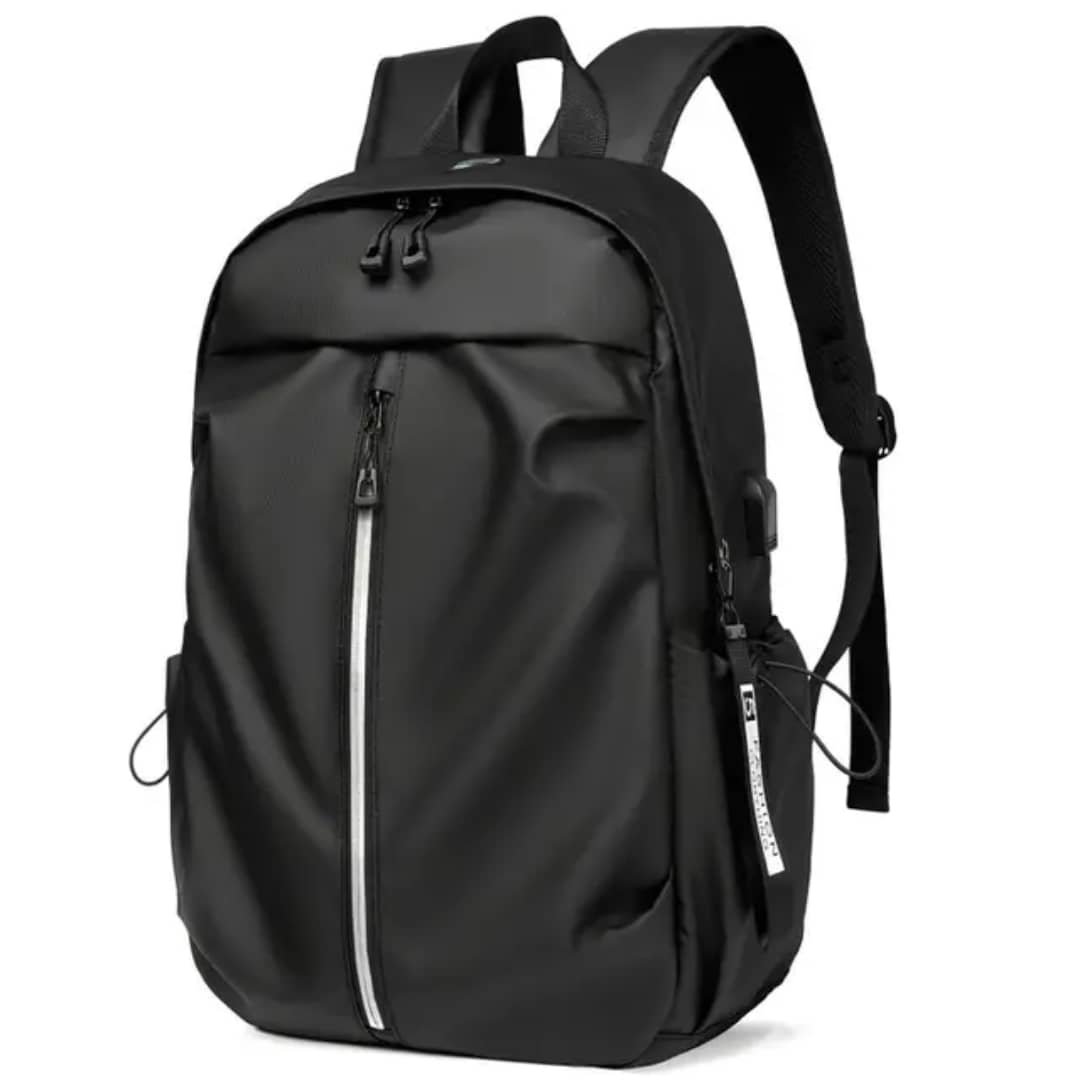 Wholesale Fashion Custom Logo Waterproof Large Capacity Laptop Backpack Business Travel Hiking Backpack With USB Charging Port