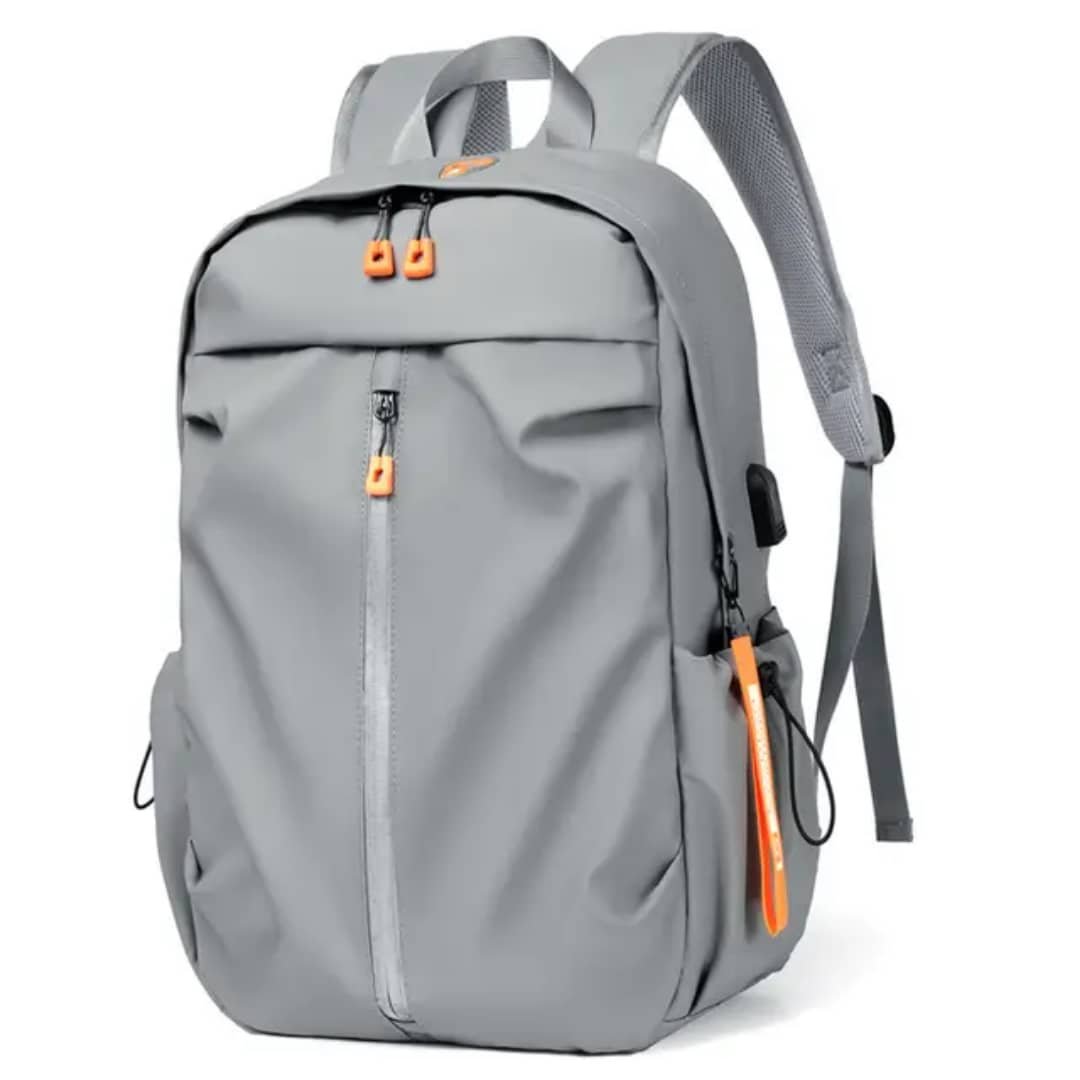 Wholesale Fashion Custom Logo Waterproof Large Capacity Laptop Backpack Business Travel Hiking Backpack With USB Charging Port