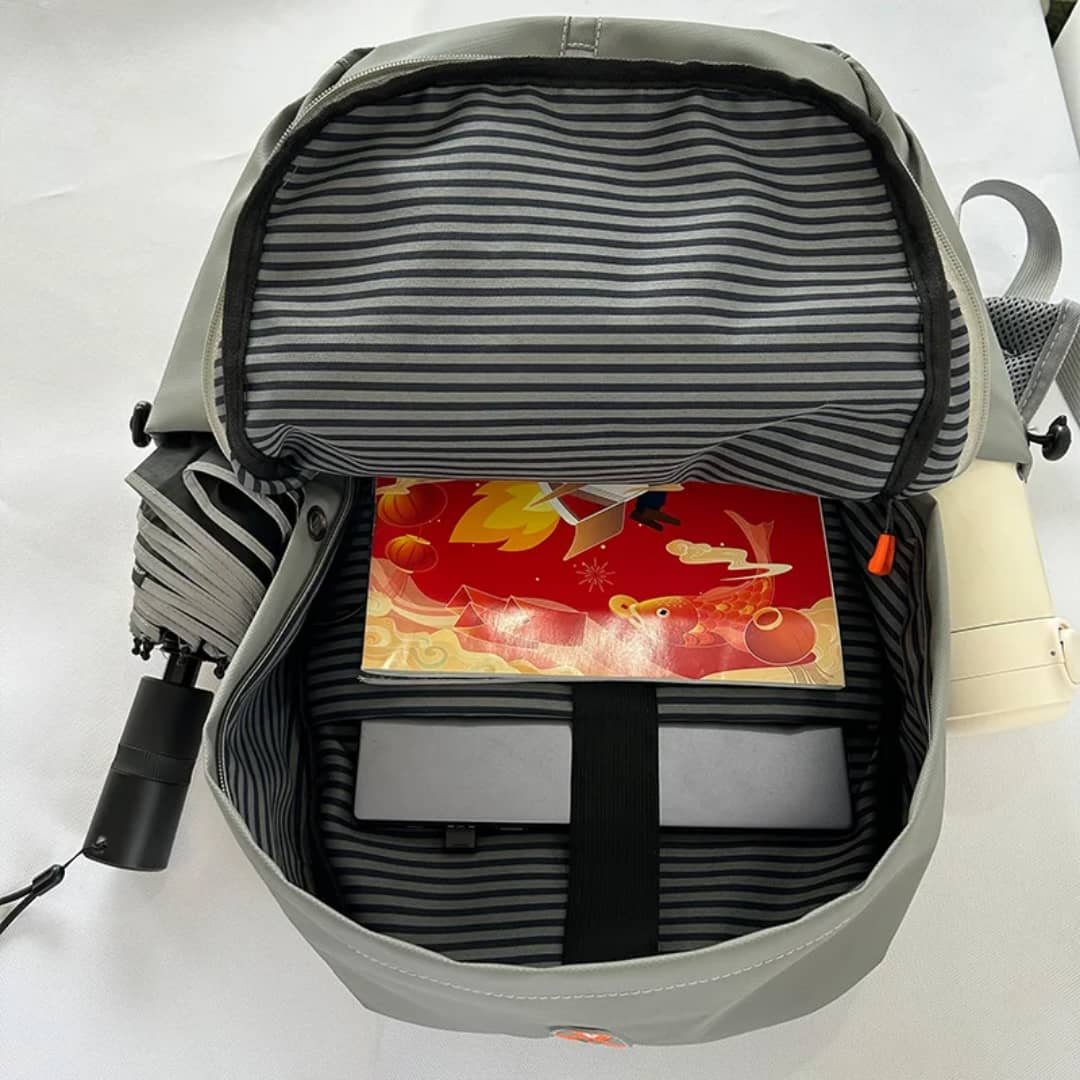 Wholesale Fashion Custom Logo Waterproof Large Capacity Laptop Backpack Business Travel Hiking Backpack With USB Charging Port