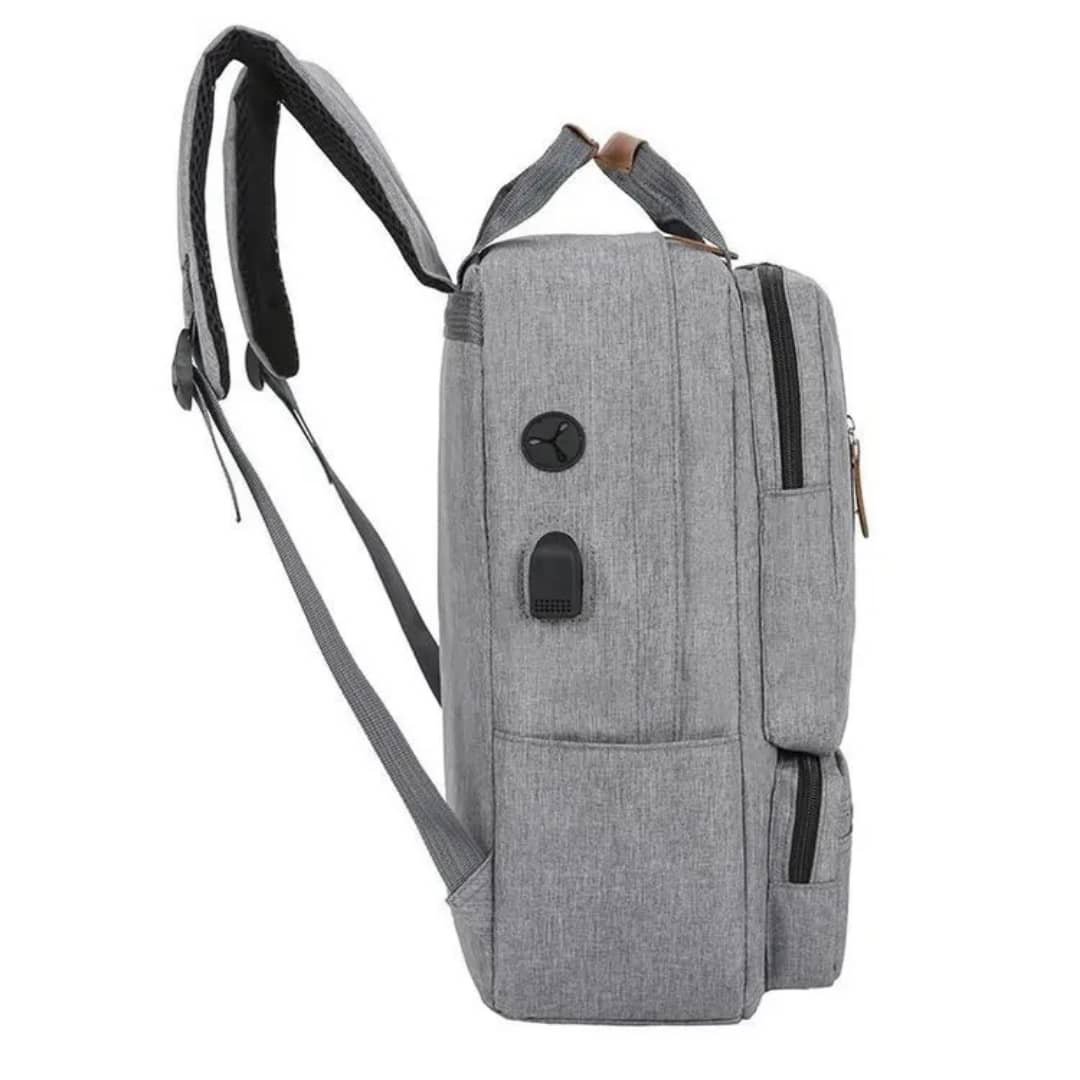 Custom 3-in-1 Unisex Big Capacity Oxford Material Travel Backpack Set Logo Waterproof Business Laptop Bags for Men School Use