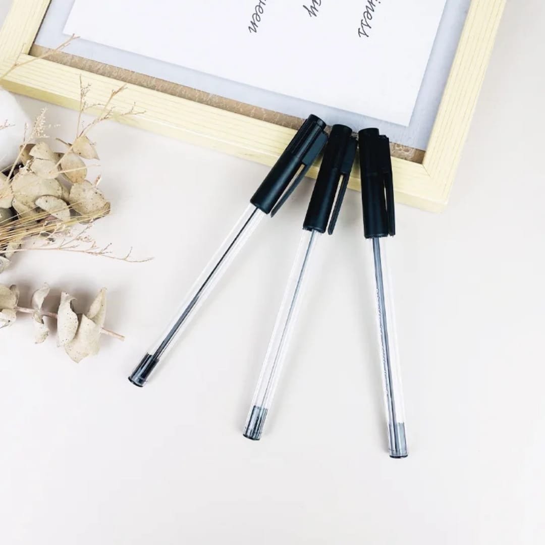 Best Good Quality Plastic Ballpoint Pen with Clip for School and Office
