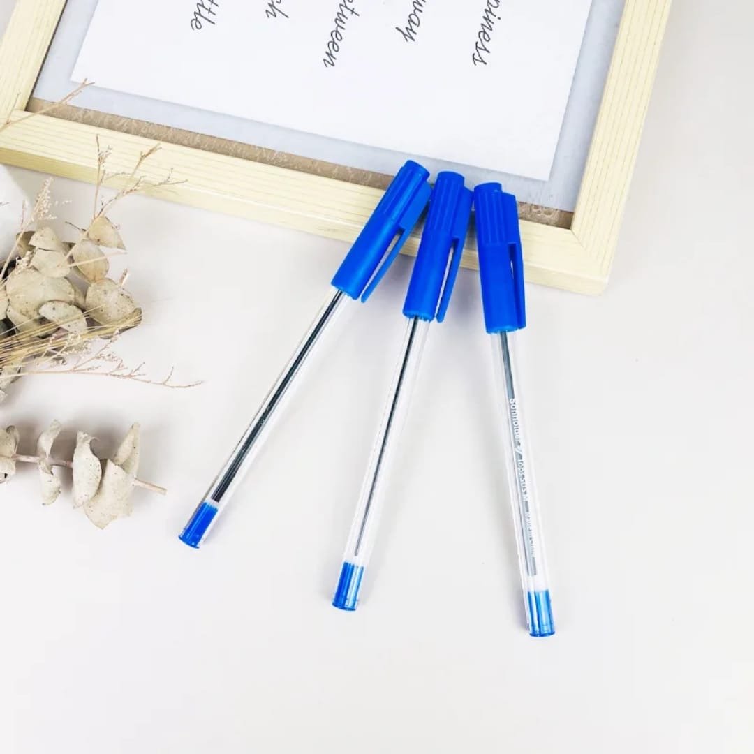 Best Good Quality Plastic Ballpoint Pen with Clip for School and Office