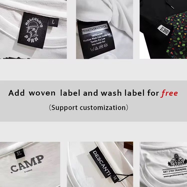 Custom Oversized Streetwear Hip Pop Heavyweight T-shirt White Drop Shoulder Boxy t Shirt