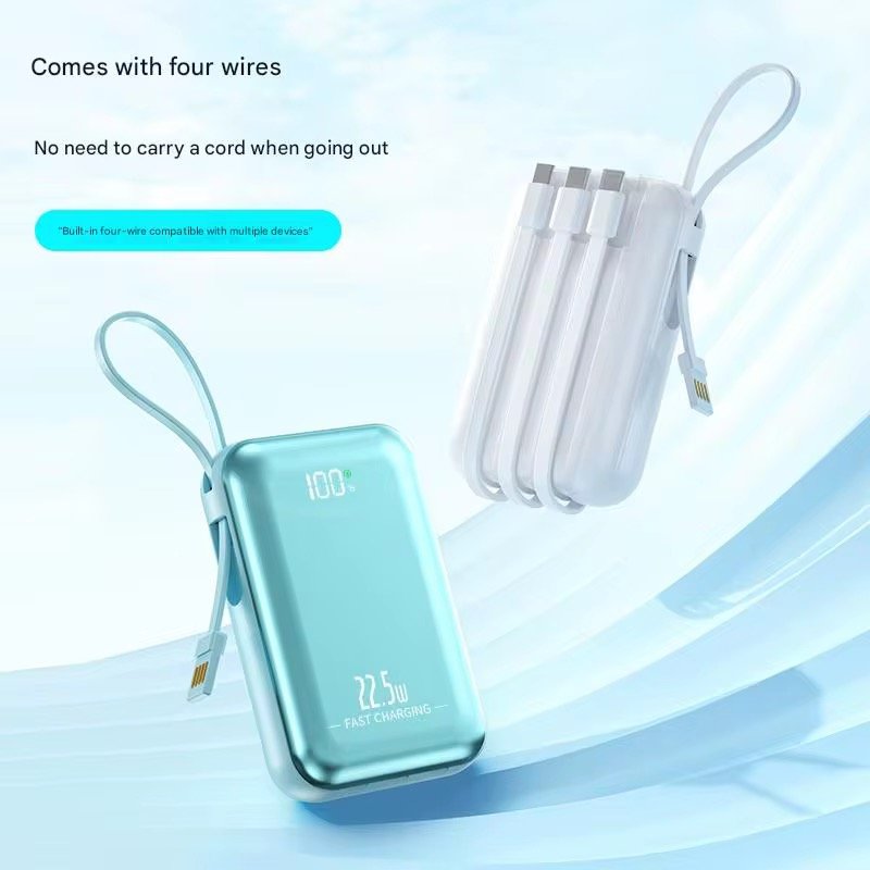 Factory Wholesale for Gifts Customization logo Portable Power Bank External Emergency Mini Mobile Power Bank 10000mah