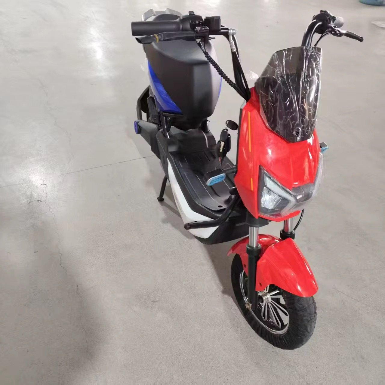 High-speed Disc Brake Scooter Electric Moped Steel Frame E Motorbike 2 Seat Mobility 1000w Adult Electric Bike Motorcycle