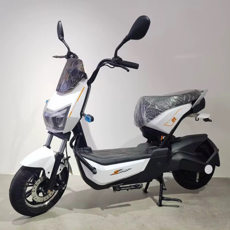 High-speed Disc Brake Scooter Electric Moped Steel Frame E Motorbike 2 Seat Mobility 1000w Adult Electric Bike Motorcycle