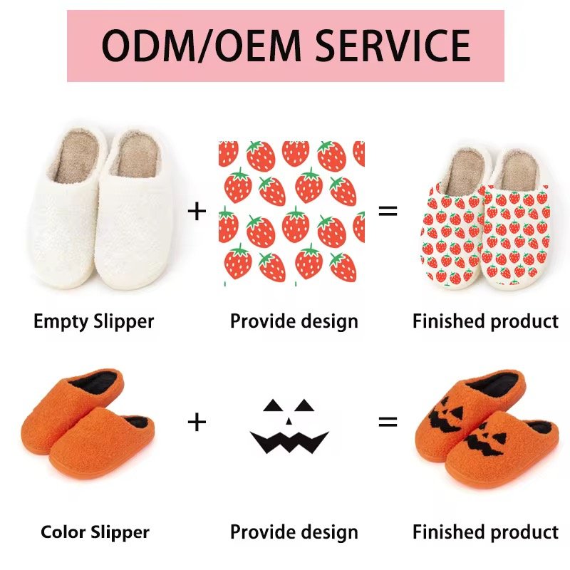 New Women's Fashion Slides Home House Fluffy Warm Couple Slipper Outdoor Furry Rabbit Faux Fur Slippers For Women Plush Slippers