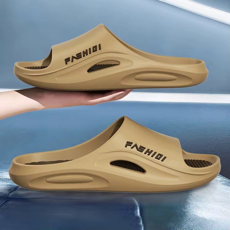 New Design Summer Shoes Non-slip Sport Slippers Sandals Indoor Outdoor Bathroom Home Men Slippers With Customized Logo