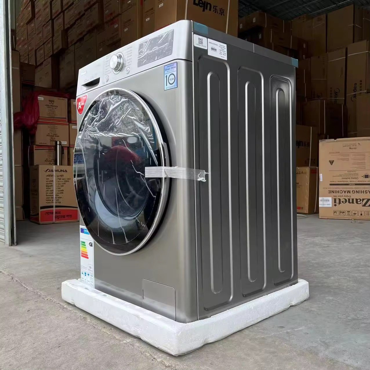 Space-Saving 12Kg Front-Load Washing Machine Compact, Quiet & Perfect for Rental Homes and Small Apartments