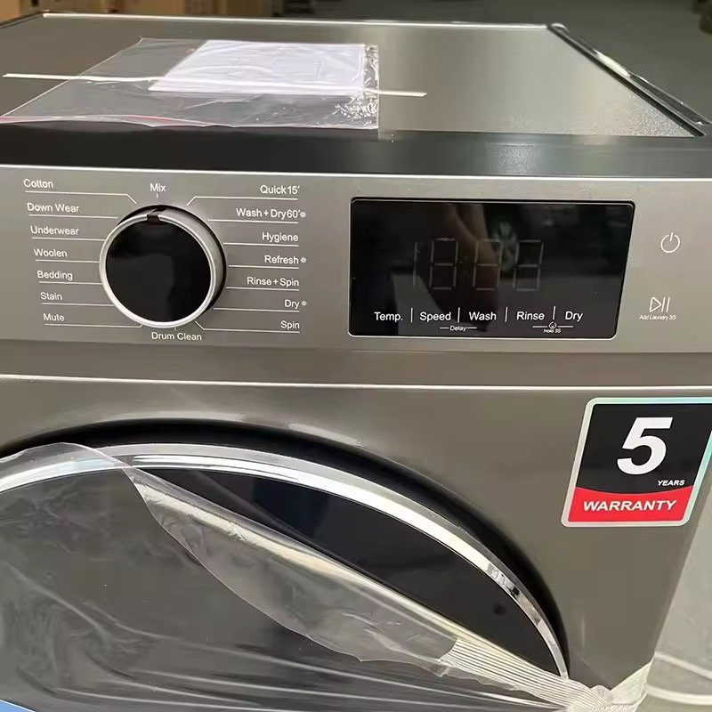 Space-Saving 12Kg Front-Load Washing Machine Compact, Quiet & Perfect for Rental Homes and Small Apartments