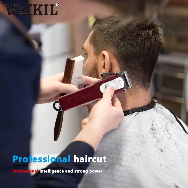 WAIKIL New Professional Hair Trimmer Best Hair Clipper Barbershop Men Electric Shaving Machine Cordless Haircut Machine