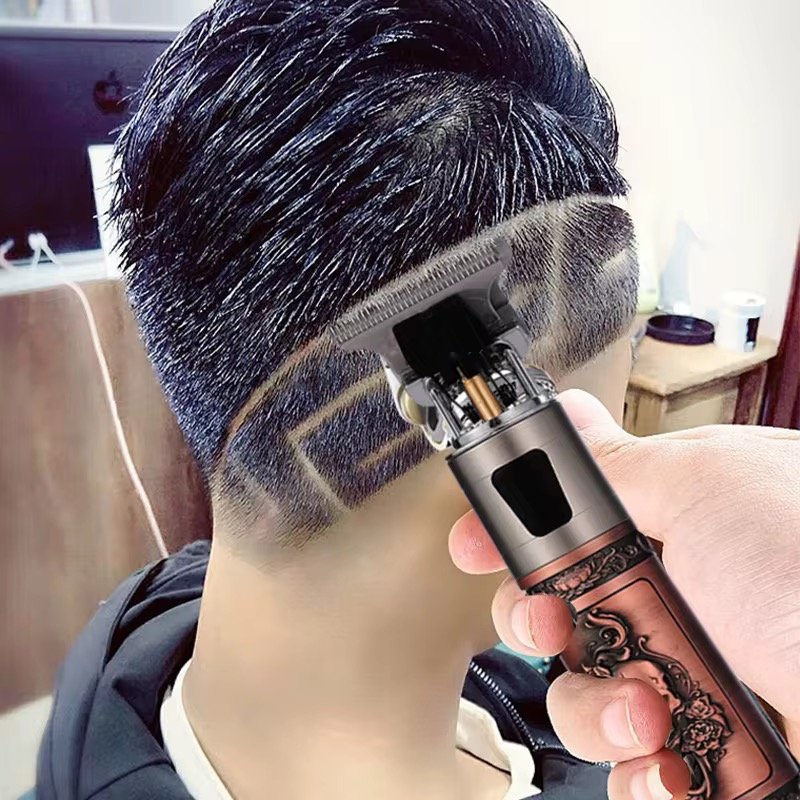 USB Rechargeable T9 Hair Clipper Professional Baldheaded Electric Hair Cordless Shaver Trimmer Men Barber Hair Cutting Machine