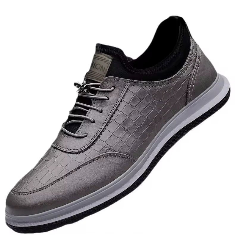 2024 Leather Walking Shoes Leather Sneakers Shoes Casual Walking Shoes