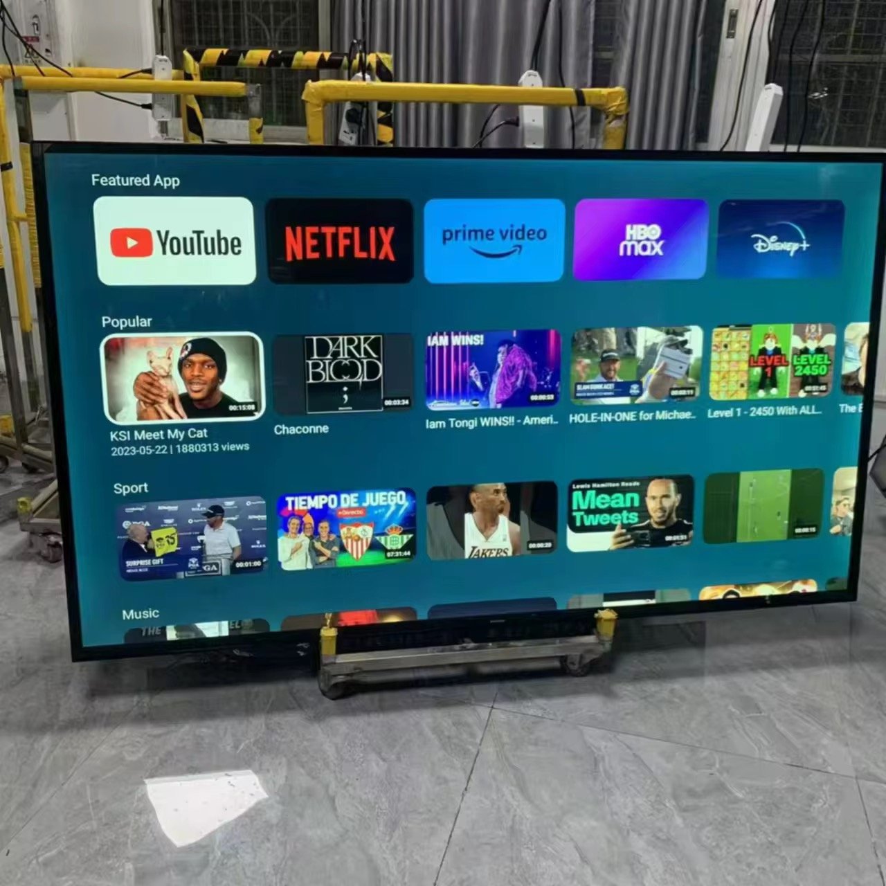 75 Inch Smart Tv Led Televisions Android Tv Oem Smart Tv Ultra Hd