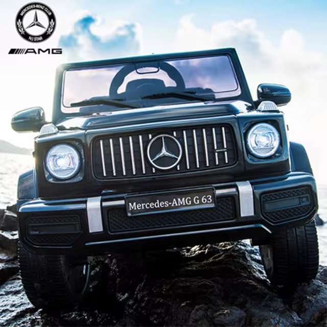 Licensed Mercedes Benz AMG G63 Baby 12V Rechargeable Battery Powered Car Remote Control Children Ride On Car Kids Electric Car