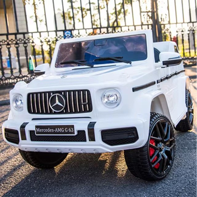 Licensed Mercedes Benz AMG G63 Baby 12V Rechargeable Battery Powered Car Remote Control Children Ride On Car Kids Electric Car