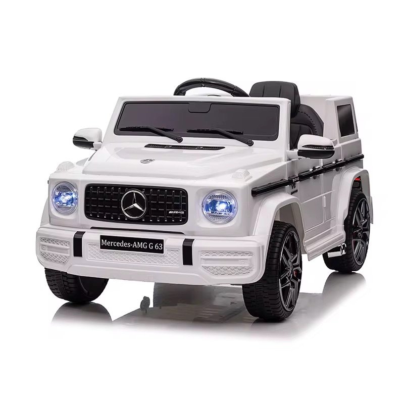 Licensed Mercedes Benz AMG G63 Baby 12V Rechargeable Battery Powered Car Remote Control Children Ride On Car Kids Electric Car