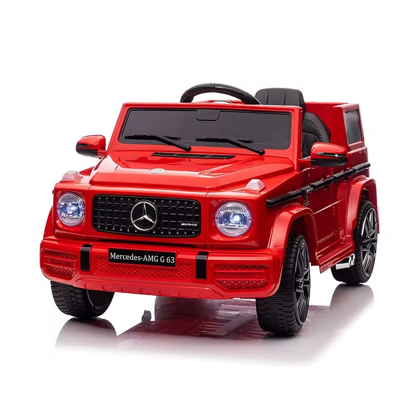 Licensed Mercedes Benz AMG G63 Baby 12V Rechargeable Battery Powered Car Remote Control Children Ride On Car Kids Electric Car