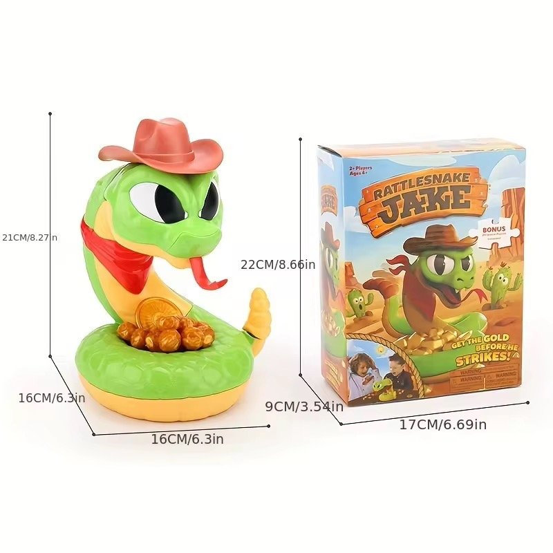 Hot Selling Watch Out for Money Snakes Game Multiplayer Party Toy for Parent-Child Interactive Prank Toy Bite Hand Desktop Game
