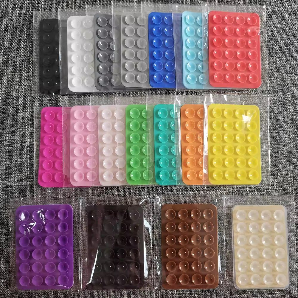 Factory Wholesale Price Silicone Suction Phone Case Adhesive Mount Hands Free Phone Cases Easy to Use for iPhone & Android