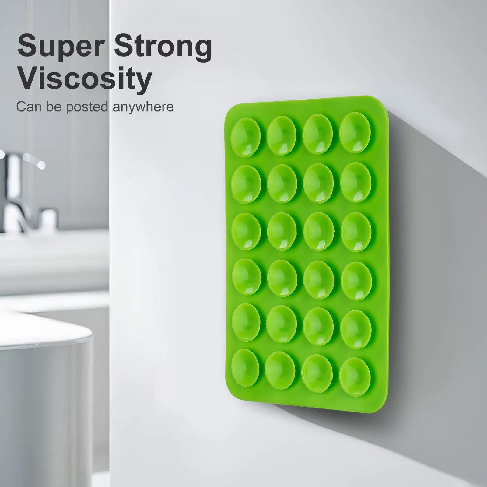 Factory Wholesale Price Silicone Suction Phone Case Adhesive Mount Hands Free Phone Cases Easy to Use for iPhone & Android