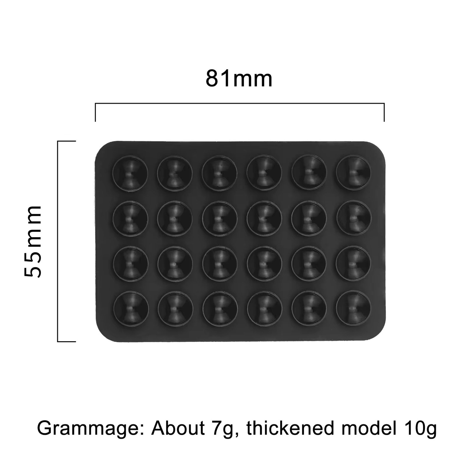 Factory Wholesale Price Silicone Suction Phone Case Adhesive Mount Hands Free Phone Cases Easy to Use for iPhone & Android