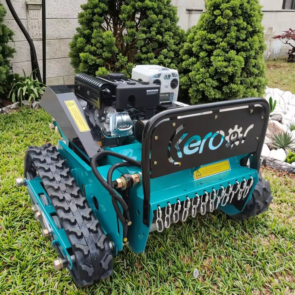 China Mini Remote Control Flail Mower High Quality Competitive Remote Flail Mower Gasoline and Diesel Rc Flail Mower