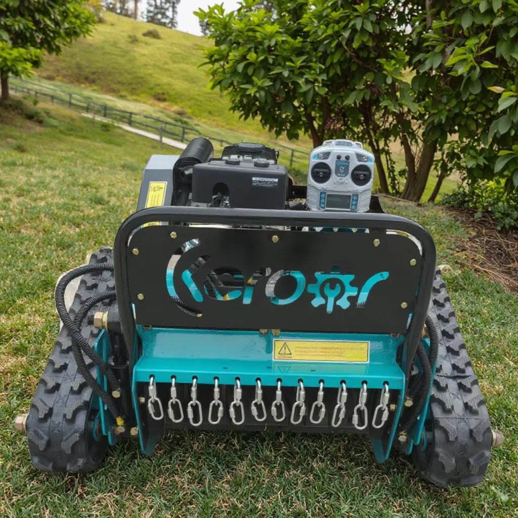 China Mini Remote Control Flail Mower High Quality Competitive Remote Flail Mower Gasoline and Diesel Rc Flail Mower