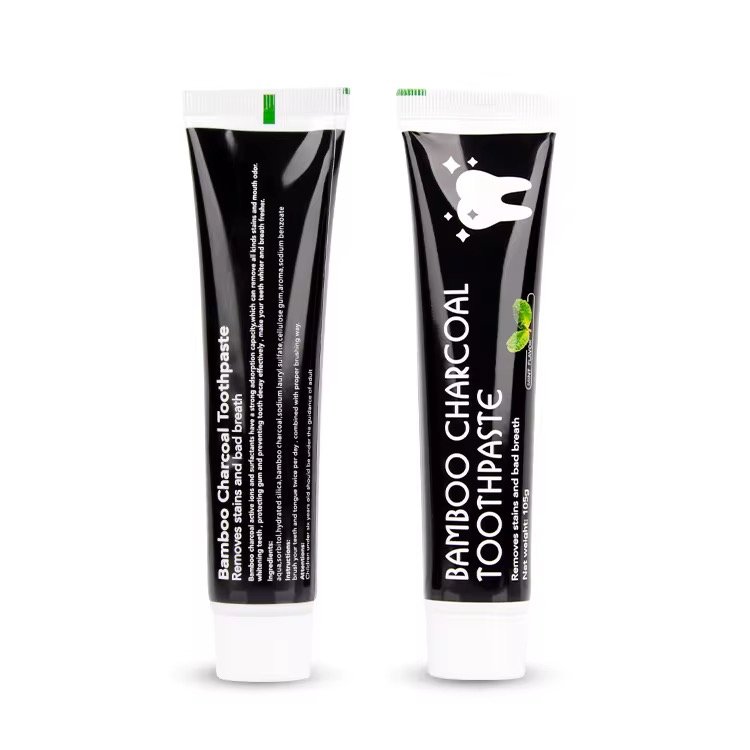 Bamboo Charcoal Teeth Whitening Black Toothpaste Eliminates Bad Breath