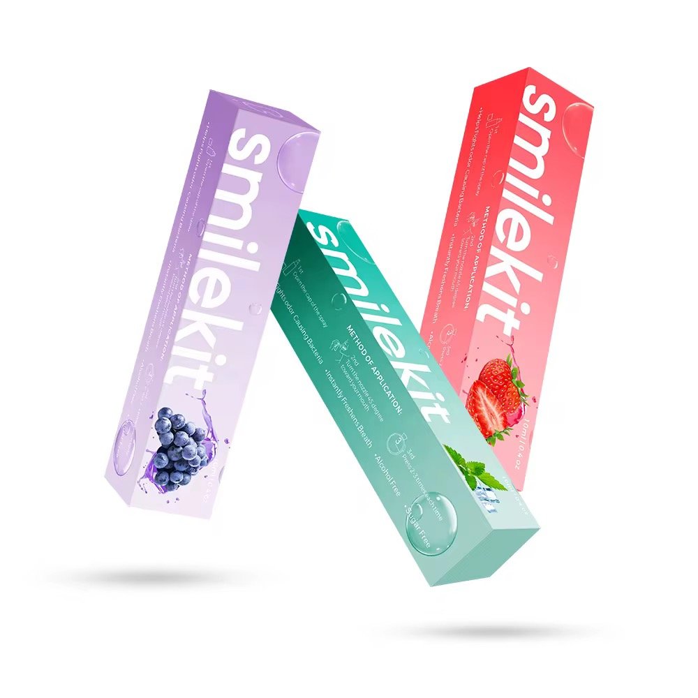 Smile kit Portable Cool Mint Flavor Perfume Fresh Breath Oral Mouth Freshener Spray
