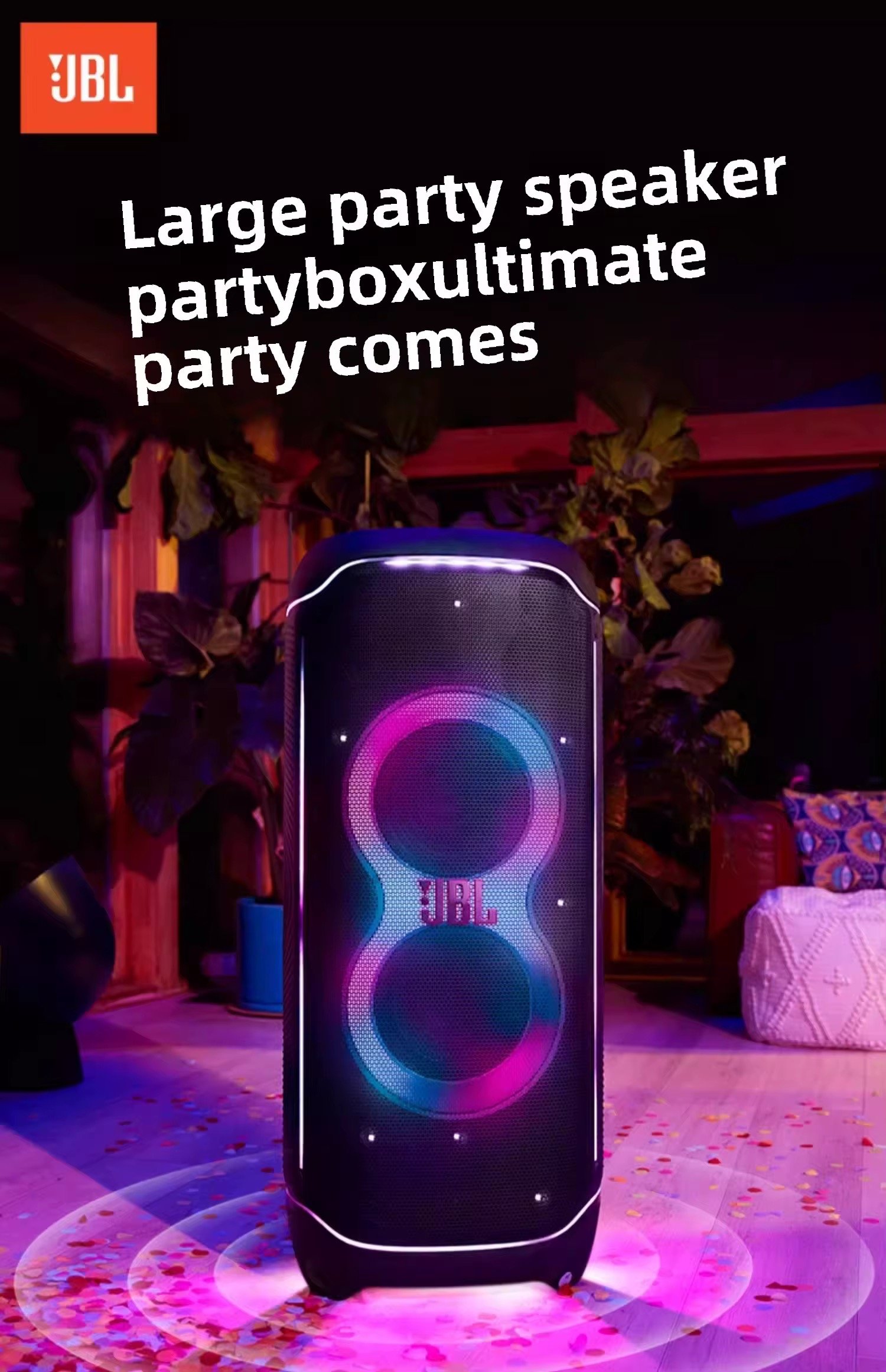 JBL PARTY BOX Original JBL Partybox Ultimate Outdoor Square Dance Speaker Sound Ultimate Edition