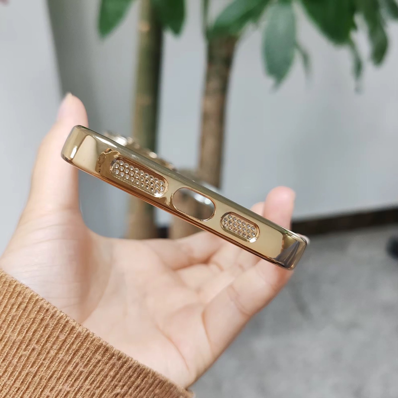 Mobile Phone Accessories Electroplated Transparent Magnetic Suction for iPhone 16 15 Pro Max 14 13 12 TPU protection Phone case