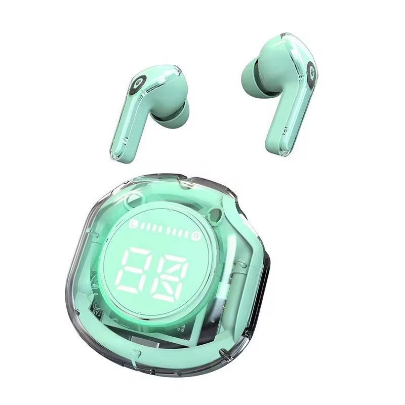 AIR39 TWS Wireless Earbuds with Telink Digital Display Blue Tooth Stereo Headphones Low Latency Noise Cancelling Feature