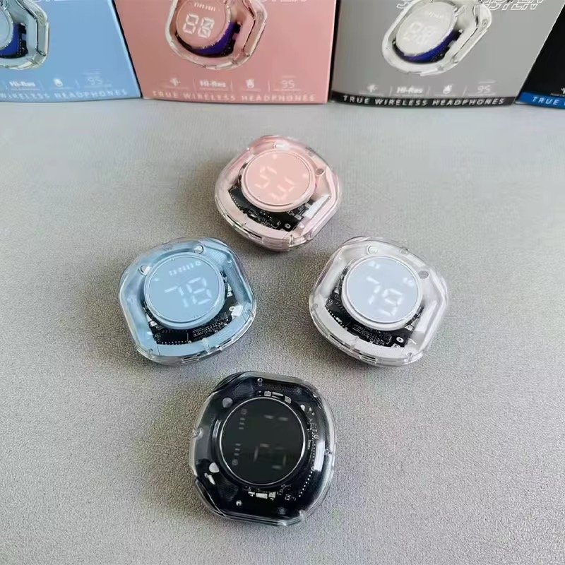 Air 39 Fashion LED Digital Display TWS Earphones Wireless In-Ear Air 39 Wholesale JL Chipset Earbuds