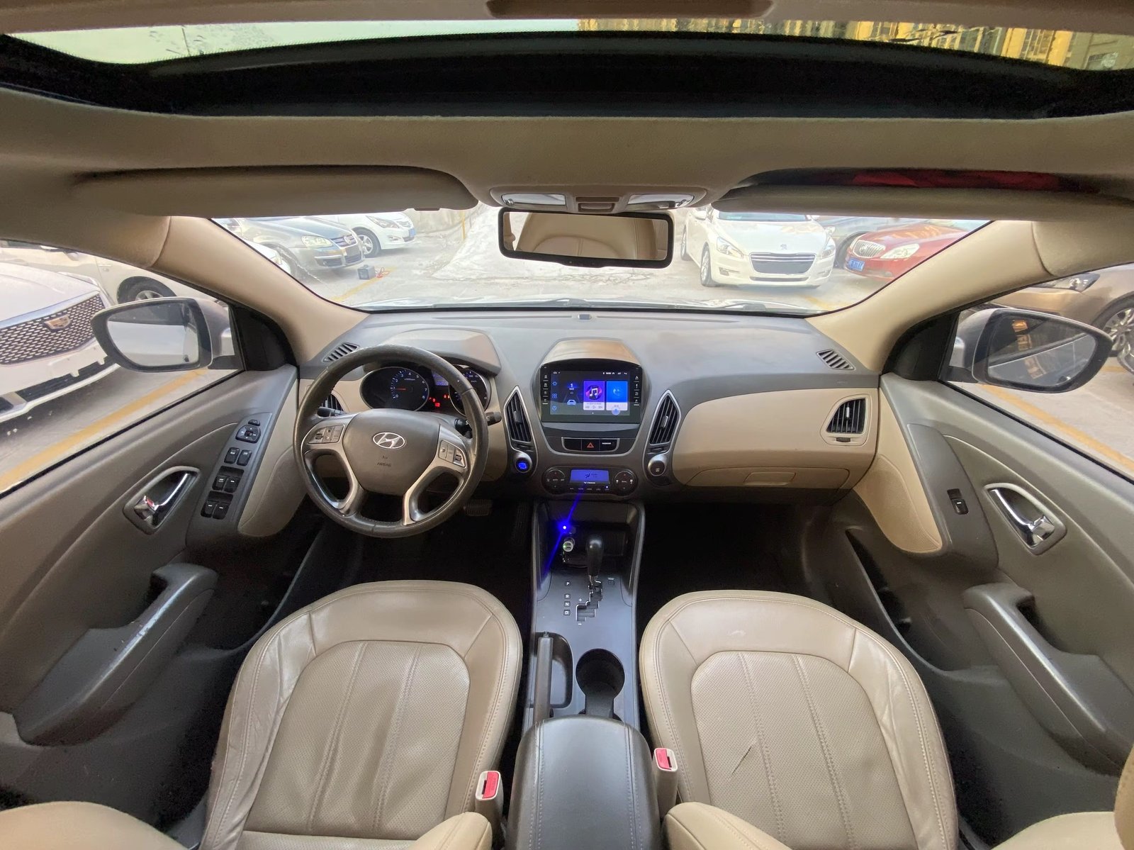 High Quality Used Car Beijing Ix35 Made in China Gasoline Car Electric Sunroof 5 Seat SUV Automatic Transmission Car