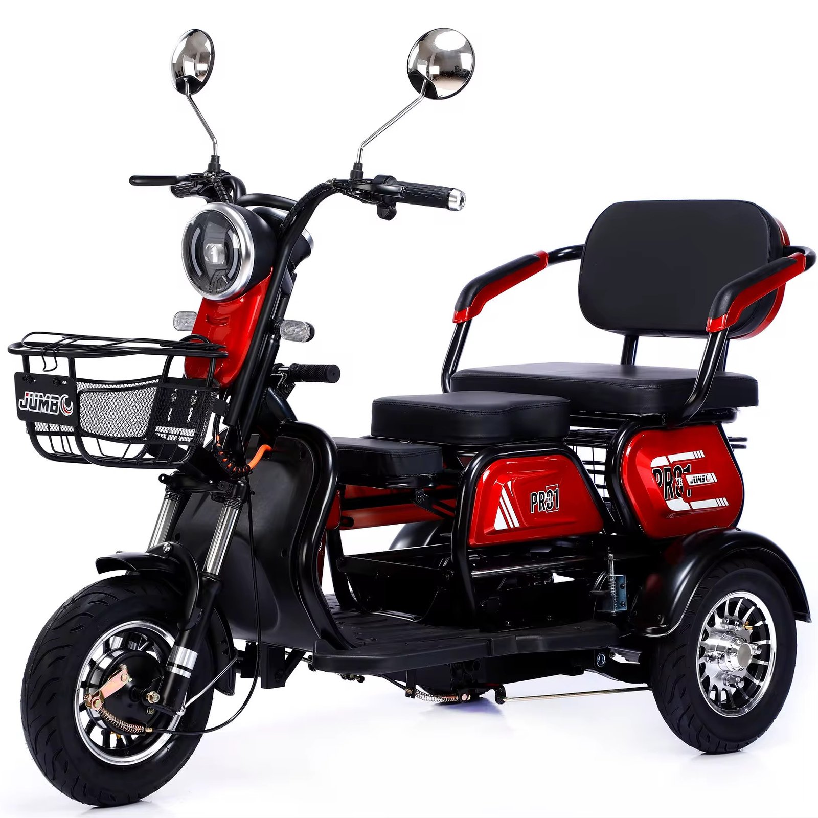 2025 China New Model Electric Tricycle Cargo Vehicle EEC Certified 3-Wheel Mobility Electric Tricycle for Adults Use Passenger