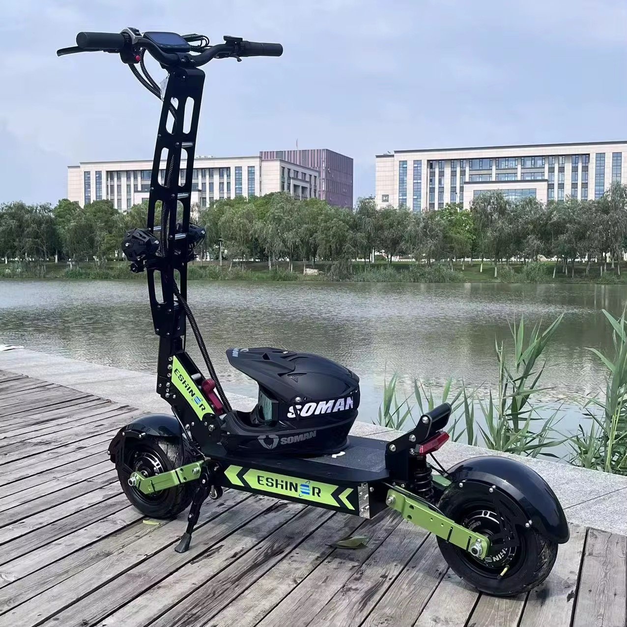 APP 60V 100KM Speed Electric Scooter 6000W Dual Motor Foldable E Scooter 11 Inch Off Road Tire Trotinette Electric Scooter