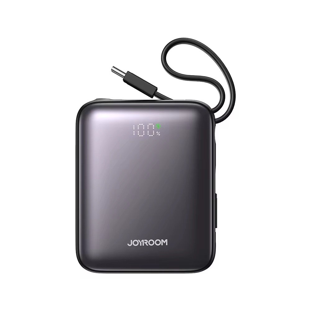 JOYROOM 10000mAh Ultra Small High Capacity Power Banks Portable Mobile Charger with Display and Charging Cable