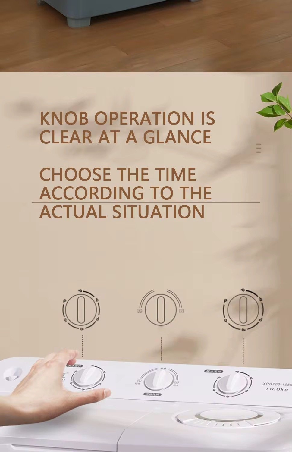 Washing machine semi automatic Double Cylinder