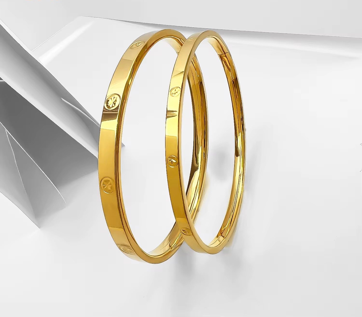 18k Pure Gold Bracelet 18k Jewlery Real Love Bangle 18k Solid Gold Bracelet 18k Bangles Couple Bracelet 18k Real Gold Jewelry