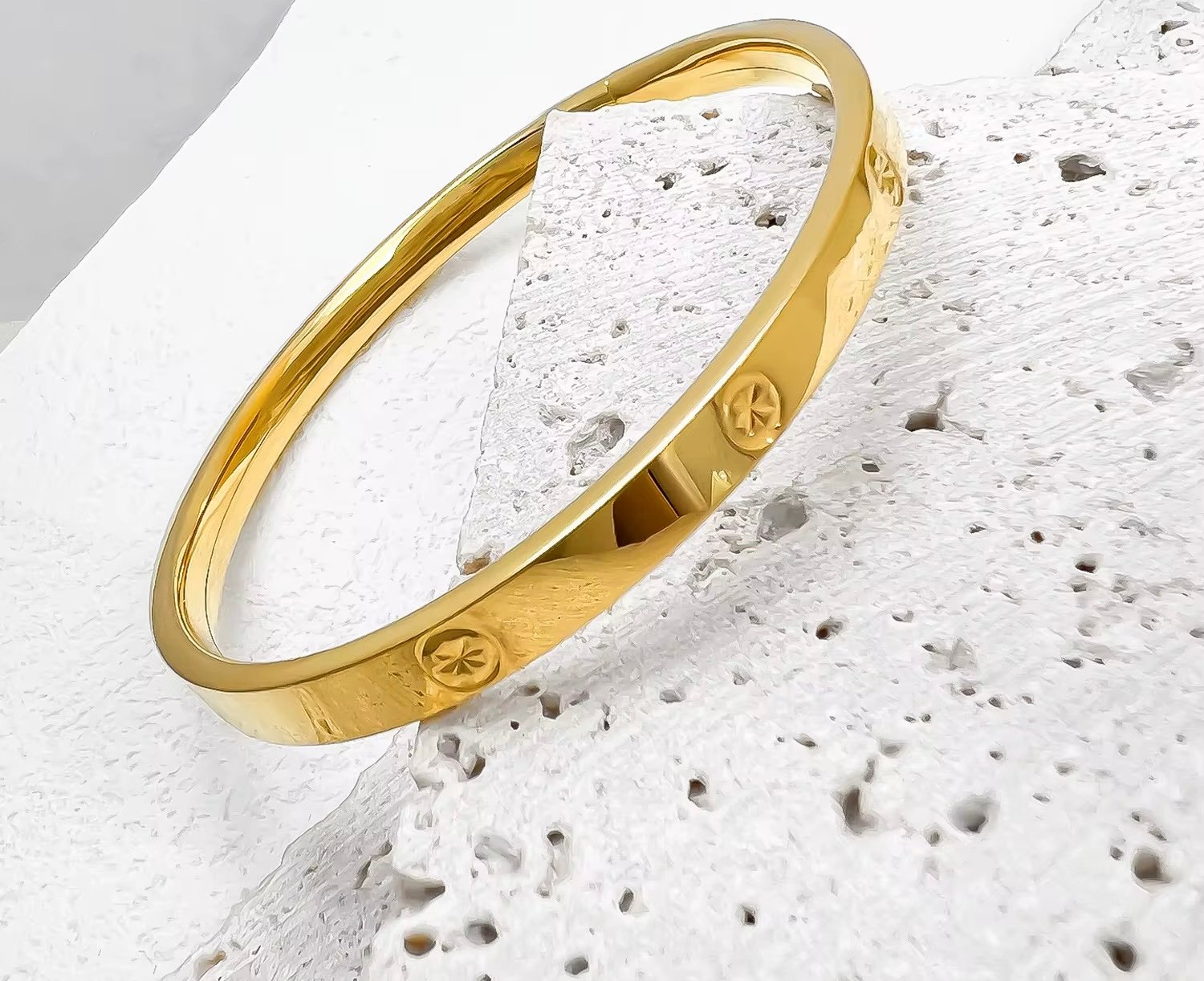 18k Pure Gold Bracelet 18k Jewlery Real Love Bangle 18k Solid Gold Bracelet 18k Bangles Couple Bracelet 18k Real Gold Jewelry