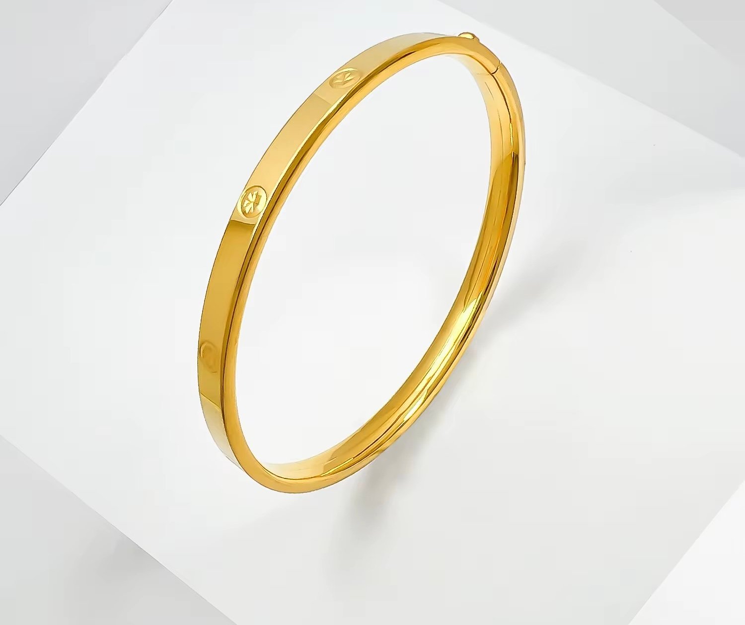 18k Pure Gold Bracelet 18k Jewlery Real Love Bangle 18k Solid Gold Bracelet 18k Bangles Couple Bracelet 18k Real Gold Jewelry